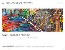 Tablet Screenshot of danielleboodoofortune.com